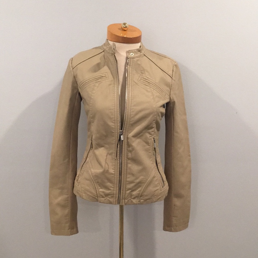 Express Minus the Leather Jacket (Tan)